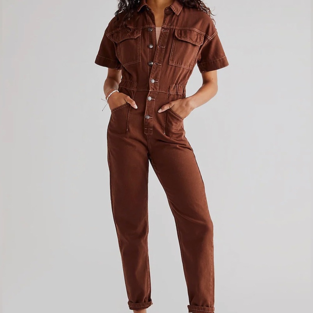 Free People Marci Coverall NWOT